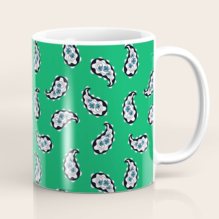 Leafy Whirls 1 Coffee Mug Gallery Image 1