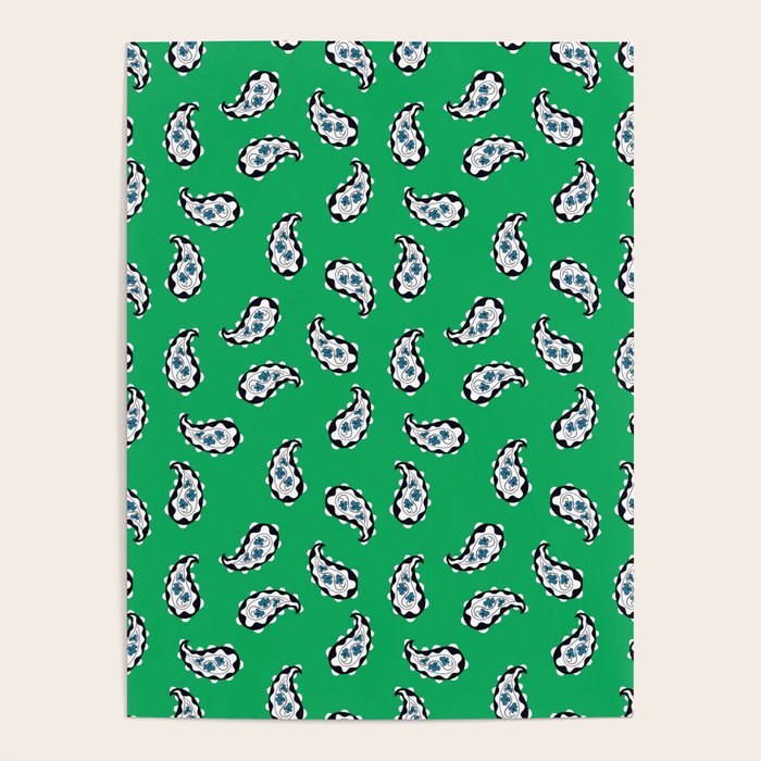 Leafy Whirls 1 Poster Gallery Image 1