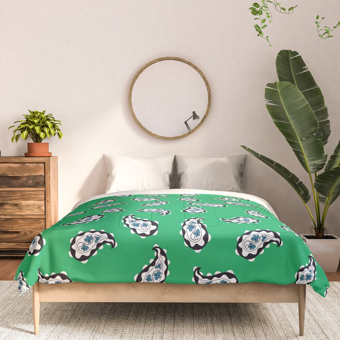 Leafy Whirls 1 Comforter Gallery Image 3