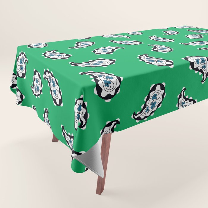 Leafy Whirls 1 Tablecloth Gallery Image 1