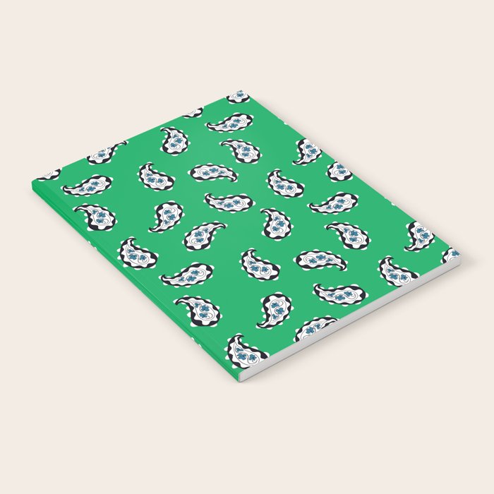 Leafy Whirls 1 Notebook Gallery Image 1