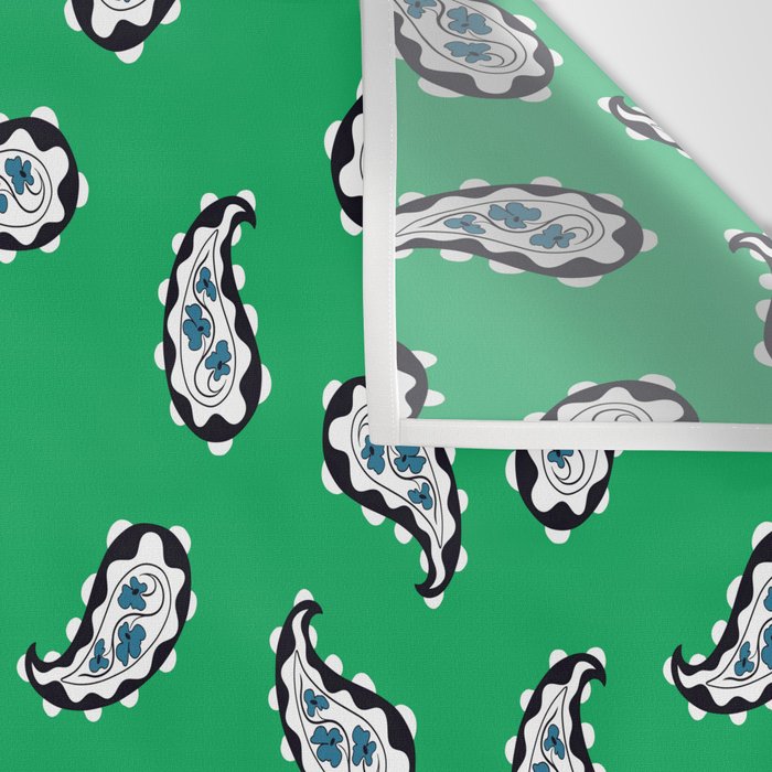 Leafy Whirls 1 Wall Tapestry Gallery Image 3