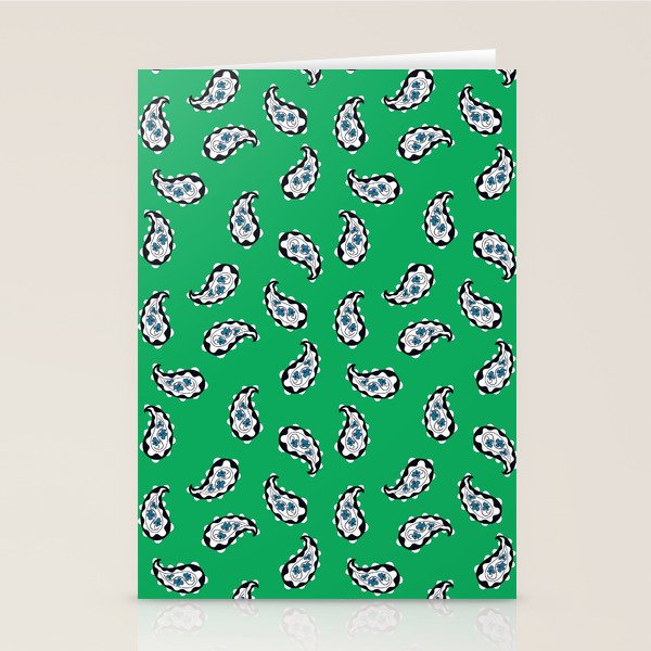 Leafy Whirls 1 Stationery Card Gallery Image 2