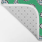 Leafy Whirls 1 Bath Mat Gallery Image 2