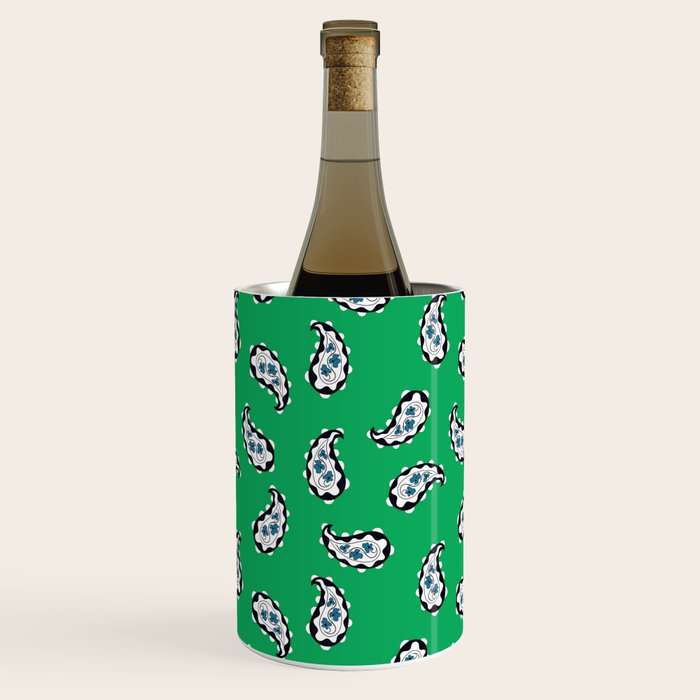 Leafy Whirls 1 Wine Chiller Gallery Image 2