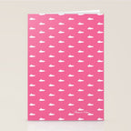 Tiny Submarines - Bright Pink Stationery Card Gallery Image 2