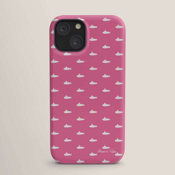 Tiny Submarines - Bright Pink iPhone Case Gallery Image 17