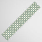 Vintage Stars XIII Sage Green Table Runner Gallery Image 3