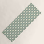 Vintage Stars XIII Sage Green Yoga Mat Gallery Image 1