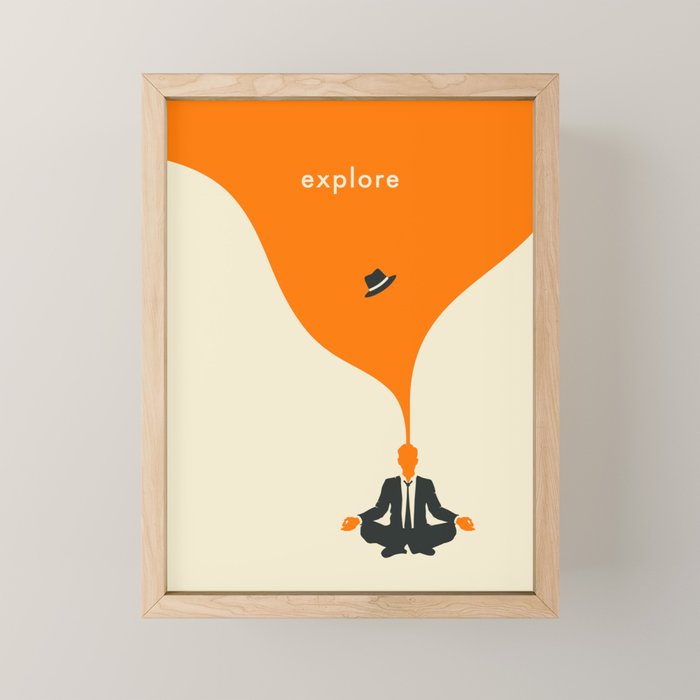 EXPLORE Mini Art Print Gallery Image 1