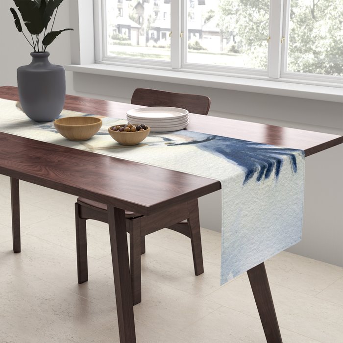 Great Blue Heron Couple Table Runner Gallery Image 2