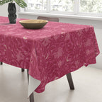 Mysterious Garden - dark pink Tablecloth Gallery Image 3