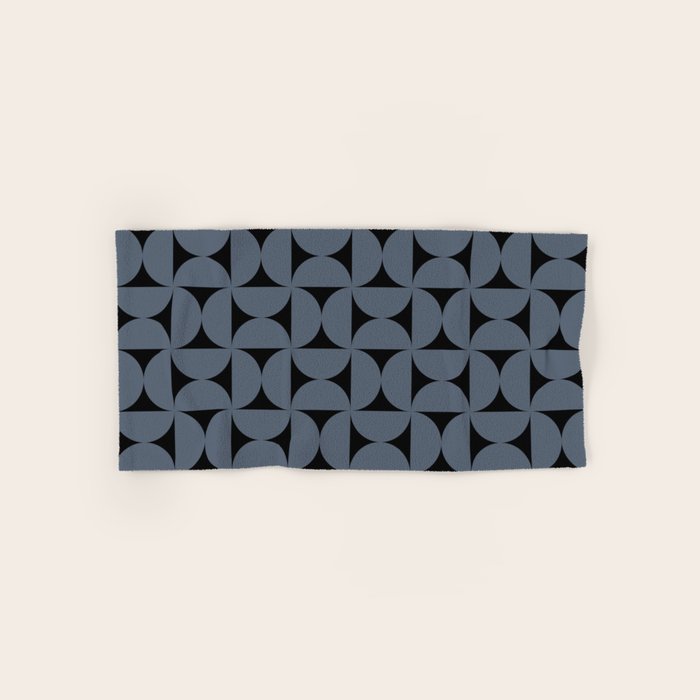 Bauhaus Mid Century Modern Geometric Pattern VIII Towels Gallery Image 1