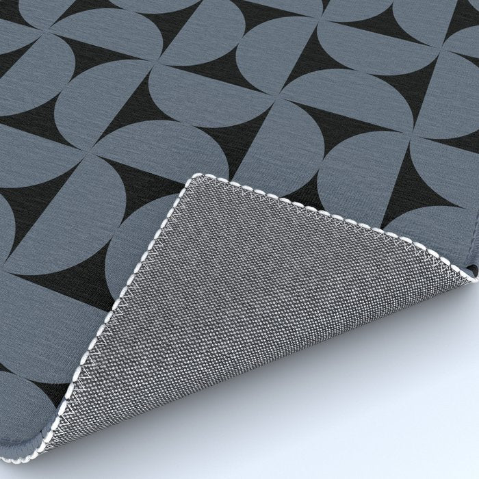 Bauhaus Mid Century Modern Geometric Pattern VIII Rug Gallery Image 4
