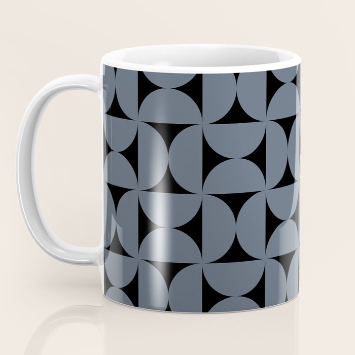 Bauhaus Mid Century Modern Geometric Pattern VIII Coffee Mug Gallery Image 3