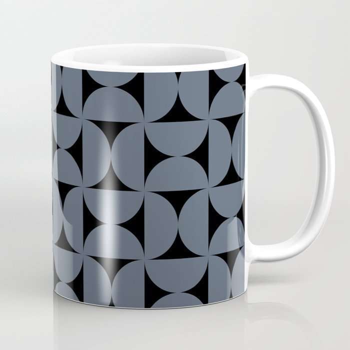 Bauhaus Mid Century Modern Geometric Pattern VIII Coffee Mug Gallery Image 1