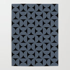 Bauhaus Mid Century Modern Geometric Pattern VIII Poster Gallery Image 4