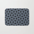Bauhaus Mid Century Modern Geometric Pattern VIII Bath Mat Gallery Image 1