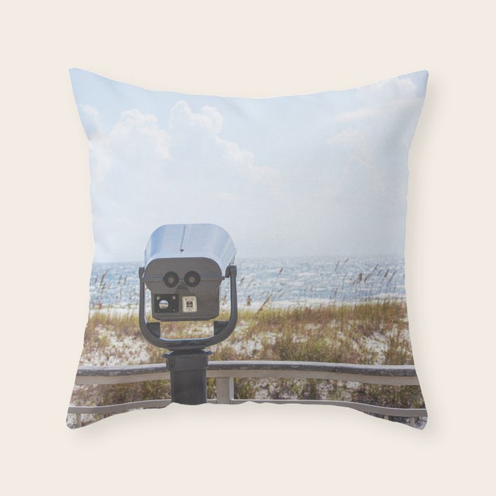 Gulf Shores View x Alabama Coast Photography Throw Pillow Gallery Image 6