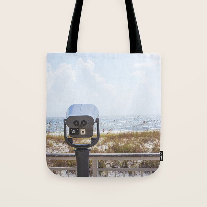 Gulf Shores View x Alabama Coast Photography Tote Bag Gallery Image 1