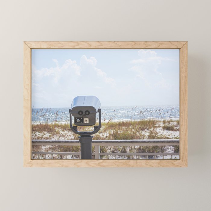 Gulf Shores View x Alabama Coast Photography Mini Art Print Gallery Image 1