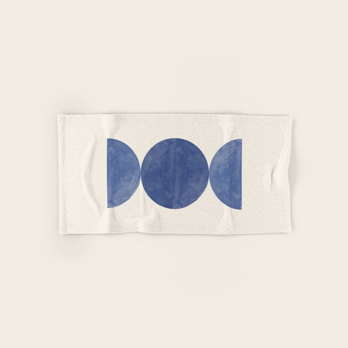 Mid Century Modern Minimalist  Bath Towel Gallery Image 1