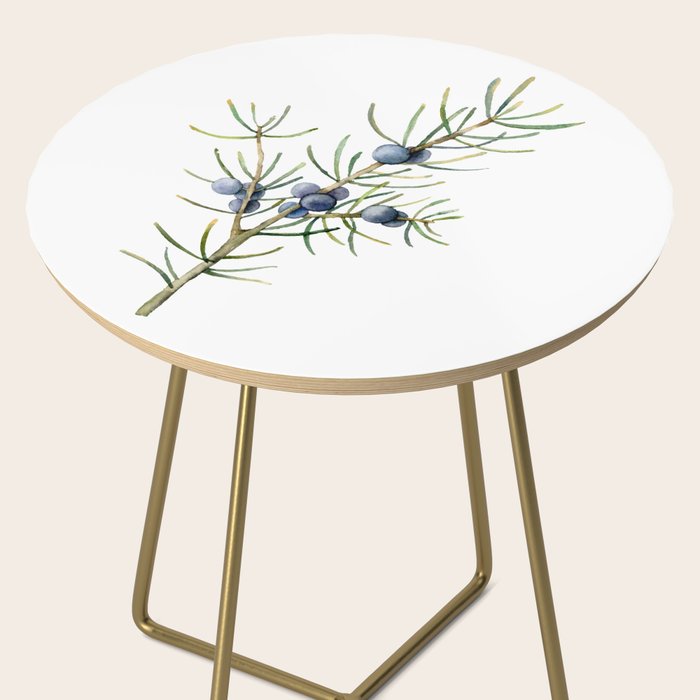 Juniper White Christmas Side Table Gallery Image 2
