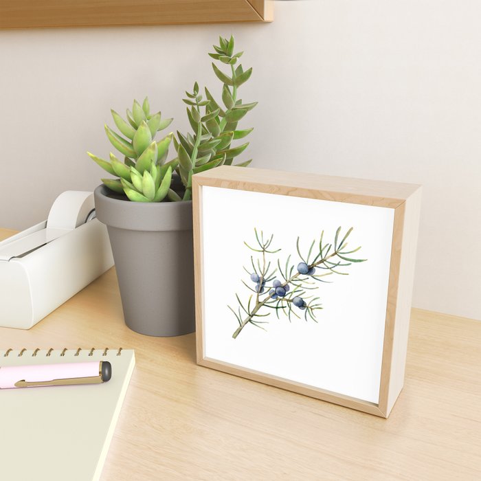 Juniper White Christmas Mini Art Print Gallery Image 2