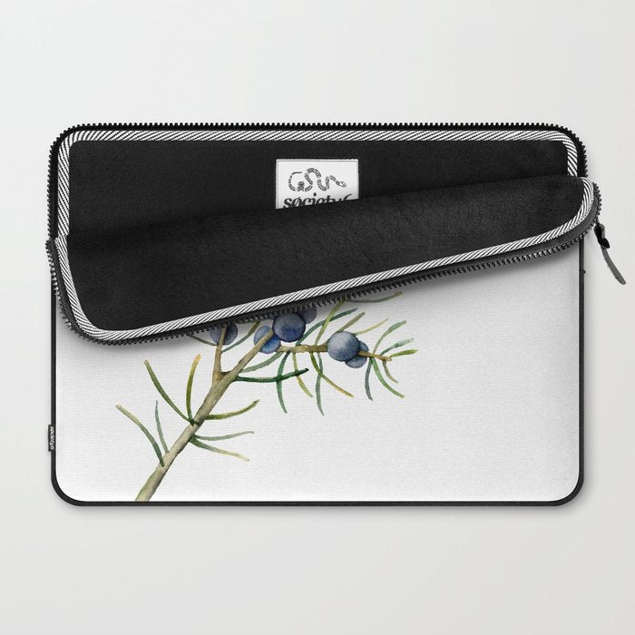 Juniper White Christmas Laptop Sleeve Gallery Image 2