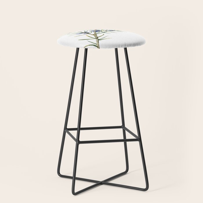 Juniper White Christmas Stool Gallery Image 1