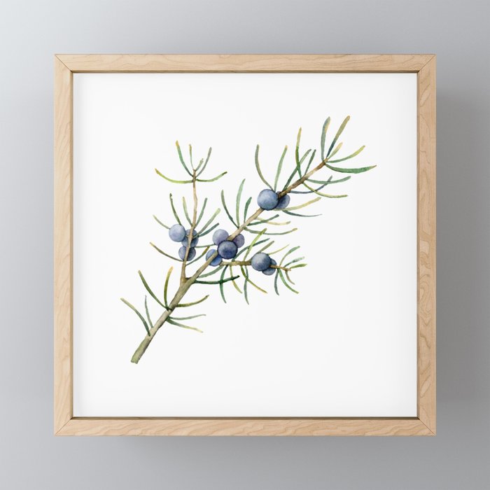 Juniper White Christmas Mini Art Print Gallery Image 1