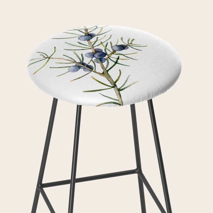 Juniper White Christmas Stool Gallery Image 2