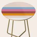 Modern Abstract Rainbow Side Table Gallery Image 2