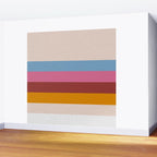 Modern Abstract Rainbow Wall Mural Gallery Image 2