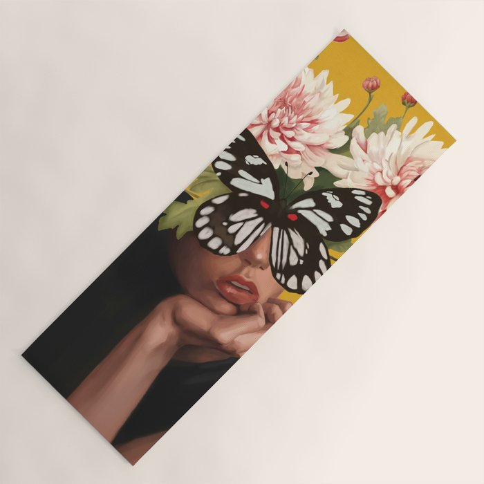 Obscured Beauty Yoga Mat Gallery Image 1