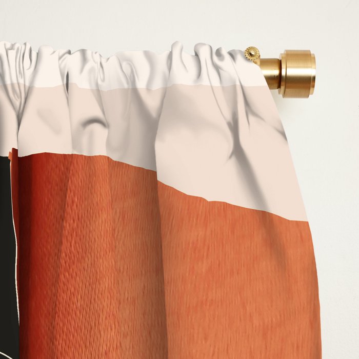 Abstract Art /Minimal Girl  5 Window Curtain Gallery Image 2