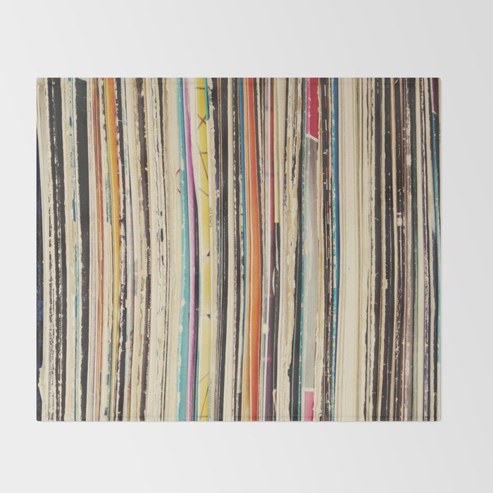 Record Collection Throw Blanket Gallery Image 2