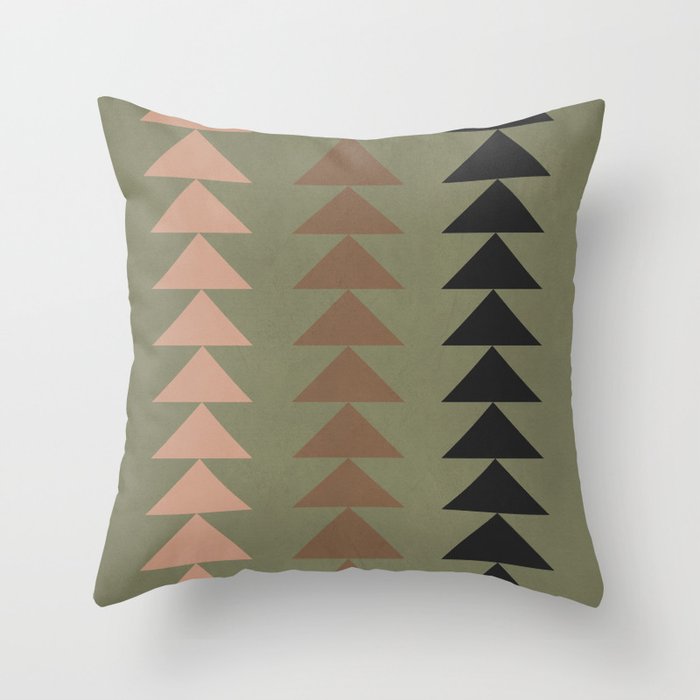Minimal Geometric 33 Throw Pillow Gallery Image 6