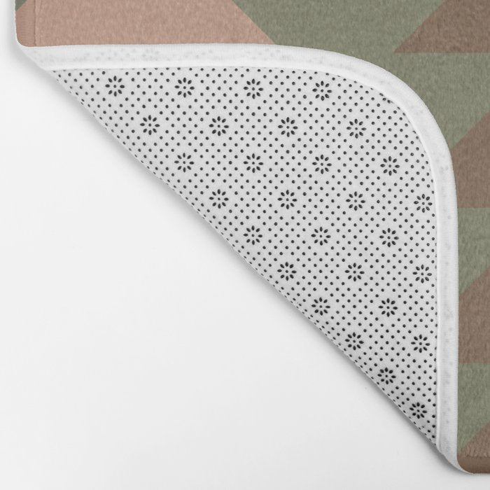 Minimal Geometric 33 Bath Mat Gallery Image 2