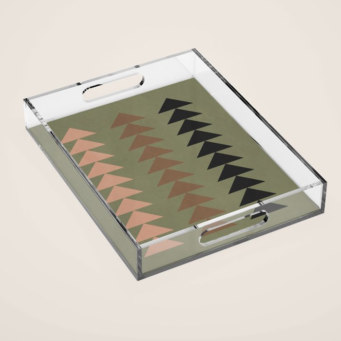 Minimal Geometric 33 Acrylic Tray Gallery Image 1