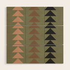 Minimal Geometric 33 Wood Wall Art Gallery Image 1