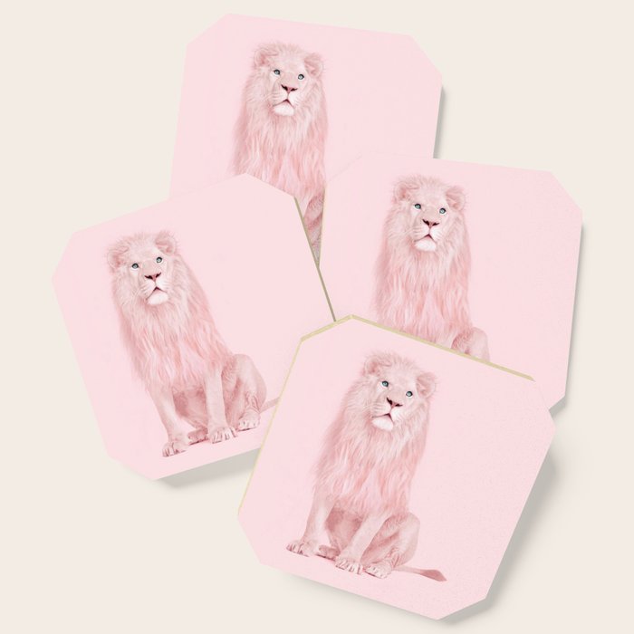 PINK LION Coaster Gallery Image 1