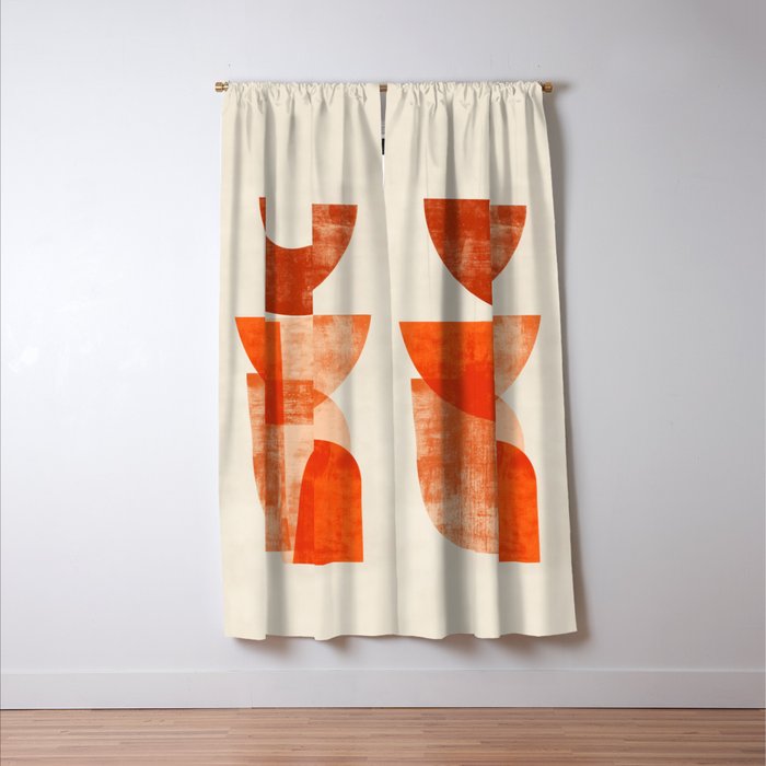 Desert Shapes I Window Curtain Gallery Image 3