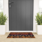 Tribal ethnic geometric pattern 021 Welcome Mat Gallery Image 3