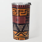 Tribal ethnic geometric pattern 021 Travel Mug Gallery Image 2