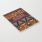 Tribal ethnic geometric pattern 021 Notebook Gallery Image 3