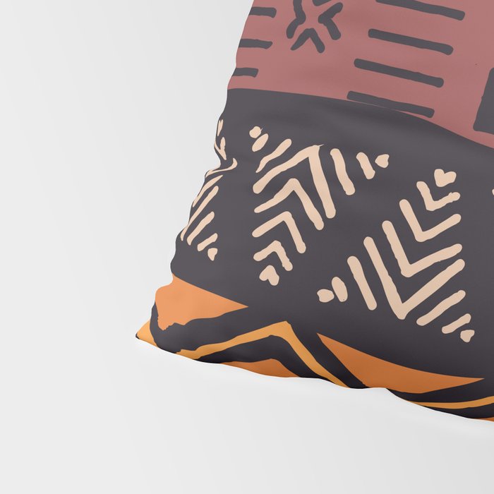 Tribal ethnic geometric pattern 021 Pillow Sham Gallery Image 4
