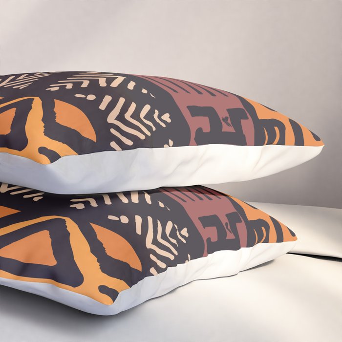 Tribal ethnic geometric pattern 021 Pillow Sham Gallery Image 3