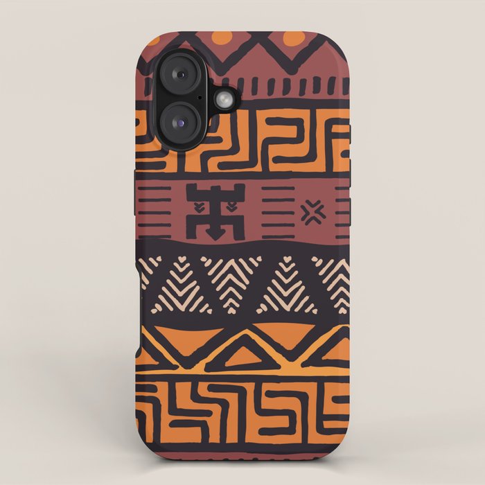 Tribal ethnic geometric pattern 021 iPhone Case Gallery Image 1