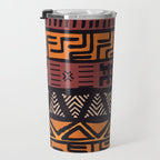 Tribal ethnic geometric pattern 021 Travel Mug Gallery Image 3